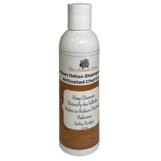 Carbon detox shampoo with active charcoal