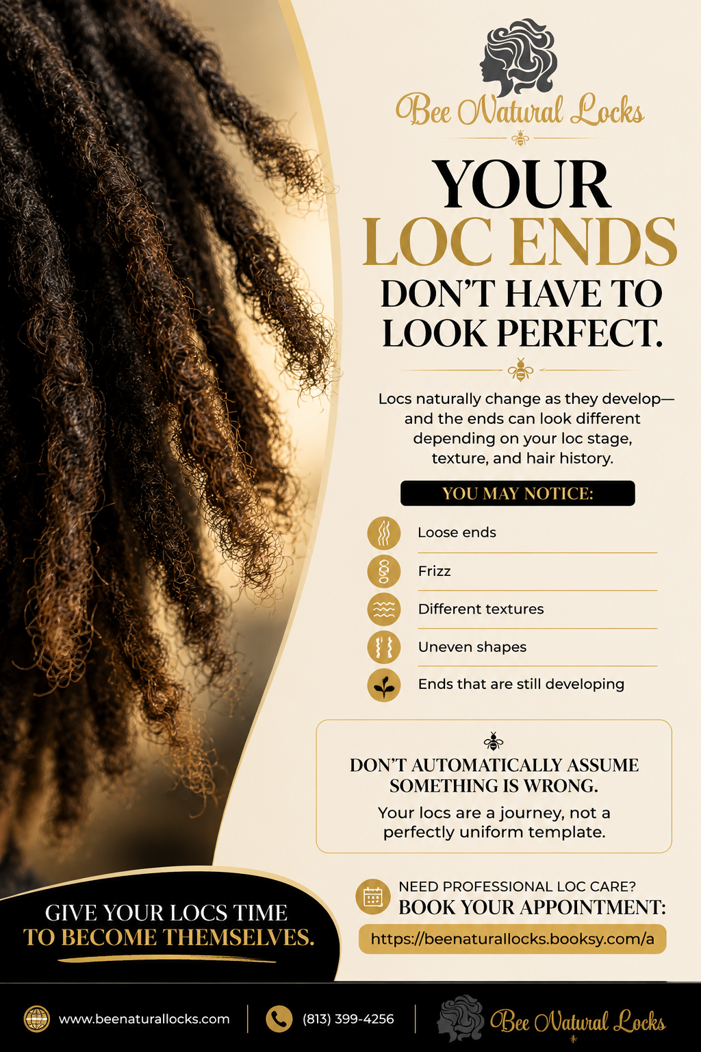 Your Loc Ends Don't Have to Look Perfect