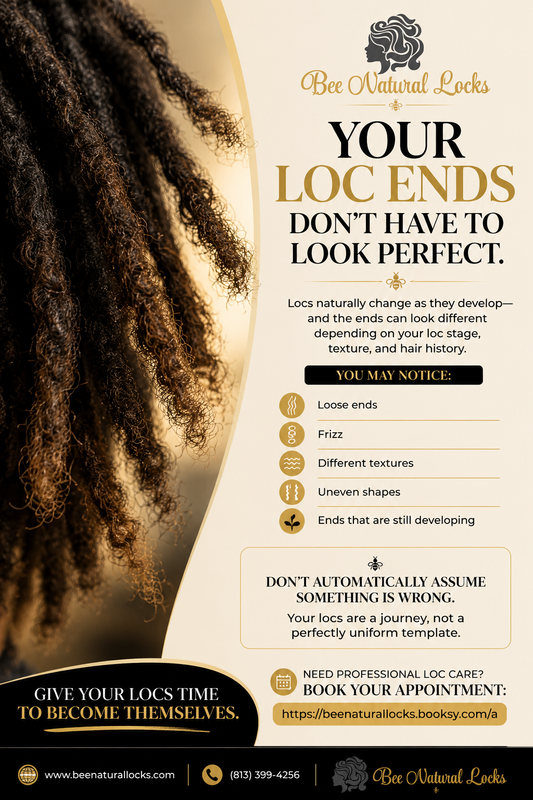Your Loc Ends Don't Have to Look Perfect