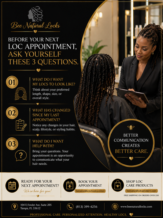 3 Questions to Ask Yourself Before Your Next Loc Appointment