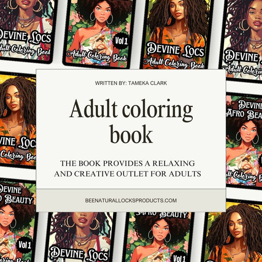 Adult Coloring Book by Tameka Clark
