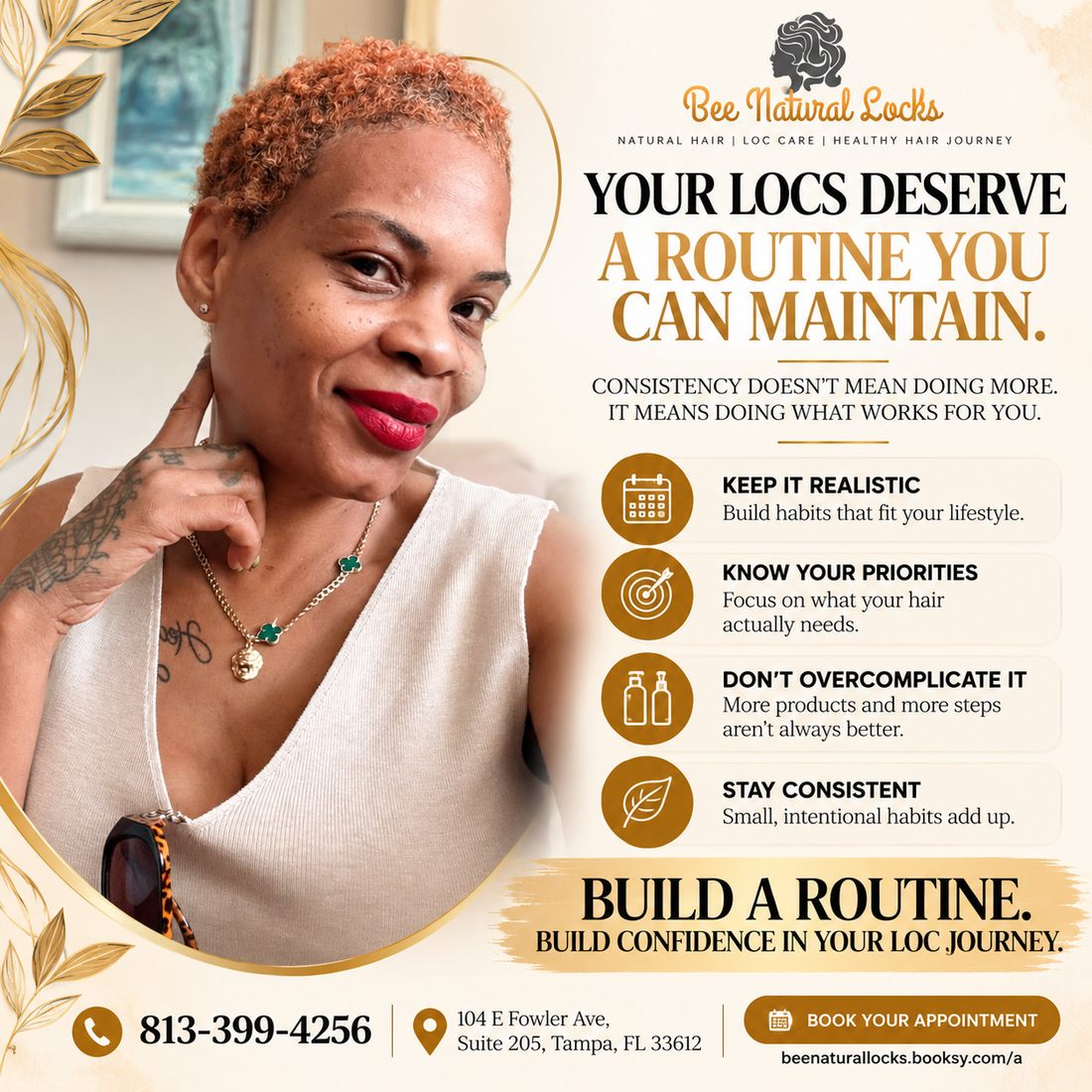 Your Locs Deserve a Routine You Can Maintain
