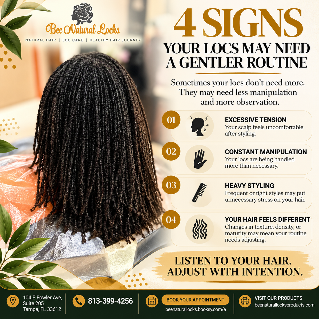 4 Signs Your Locs May Need a Gentler Routine