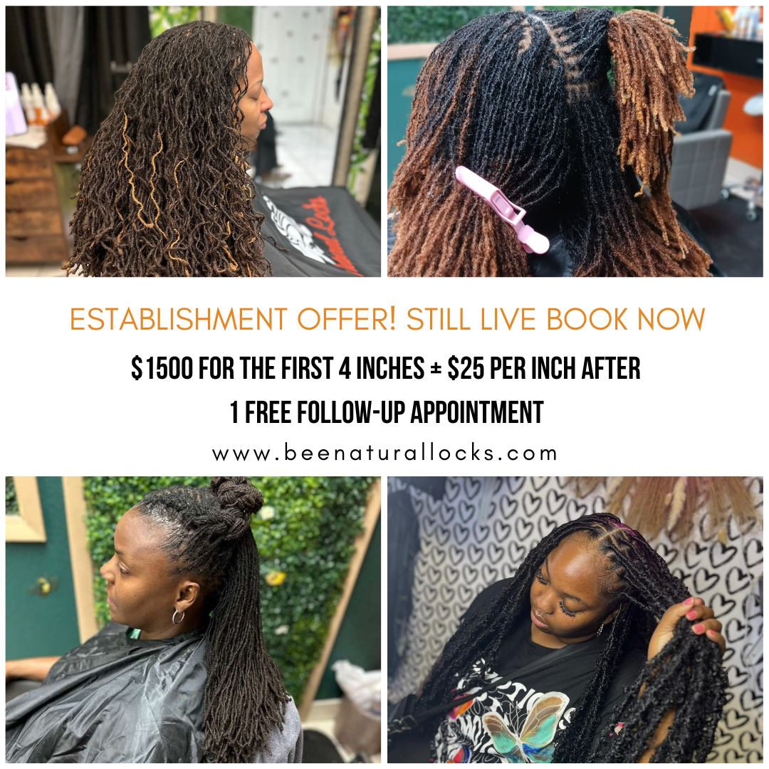 Microloc Establishment Offer at Bee Natural Locks