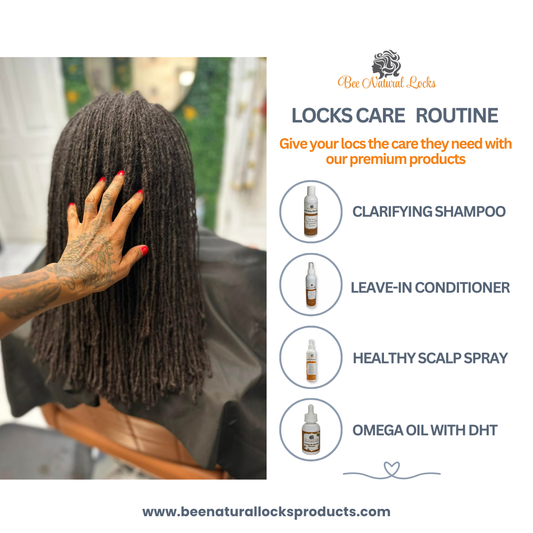 Lock Care Routine with Bee Natural Locks Products