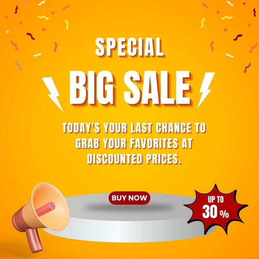 Last Chance to Save – Big Sale Ends Today!