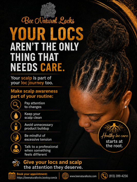 Healthy Loc Care Starts at the Root: Why Scalp Care Matters