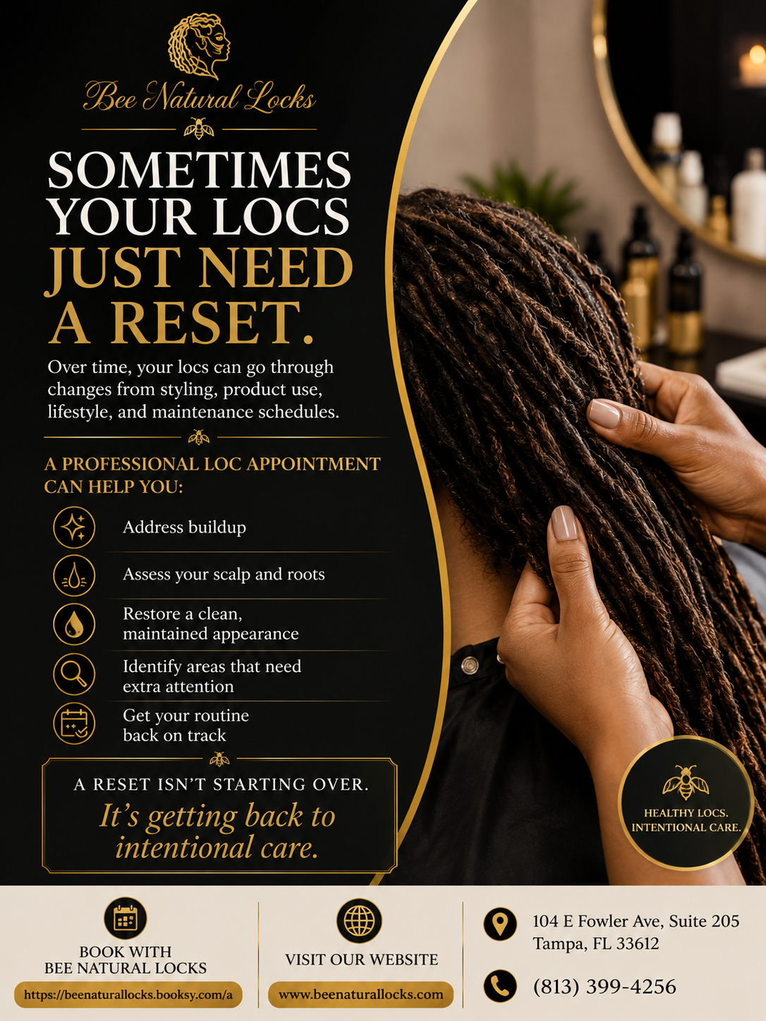 Sometimes Your Locs Just Need a Reset: When Professional Loc Care Can Help
