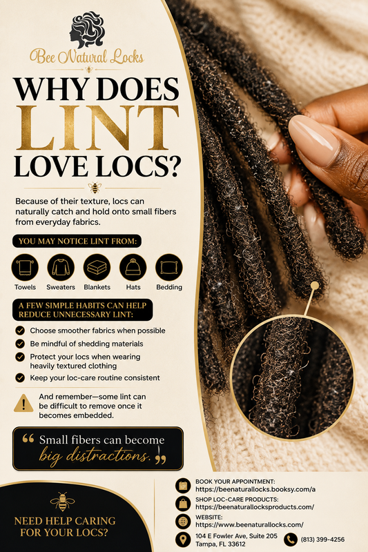 Why Does Lint Get Stuck In Locs?