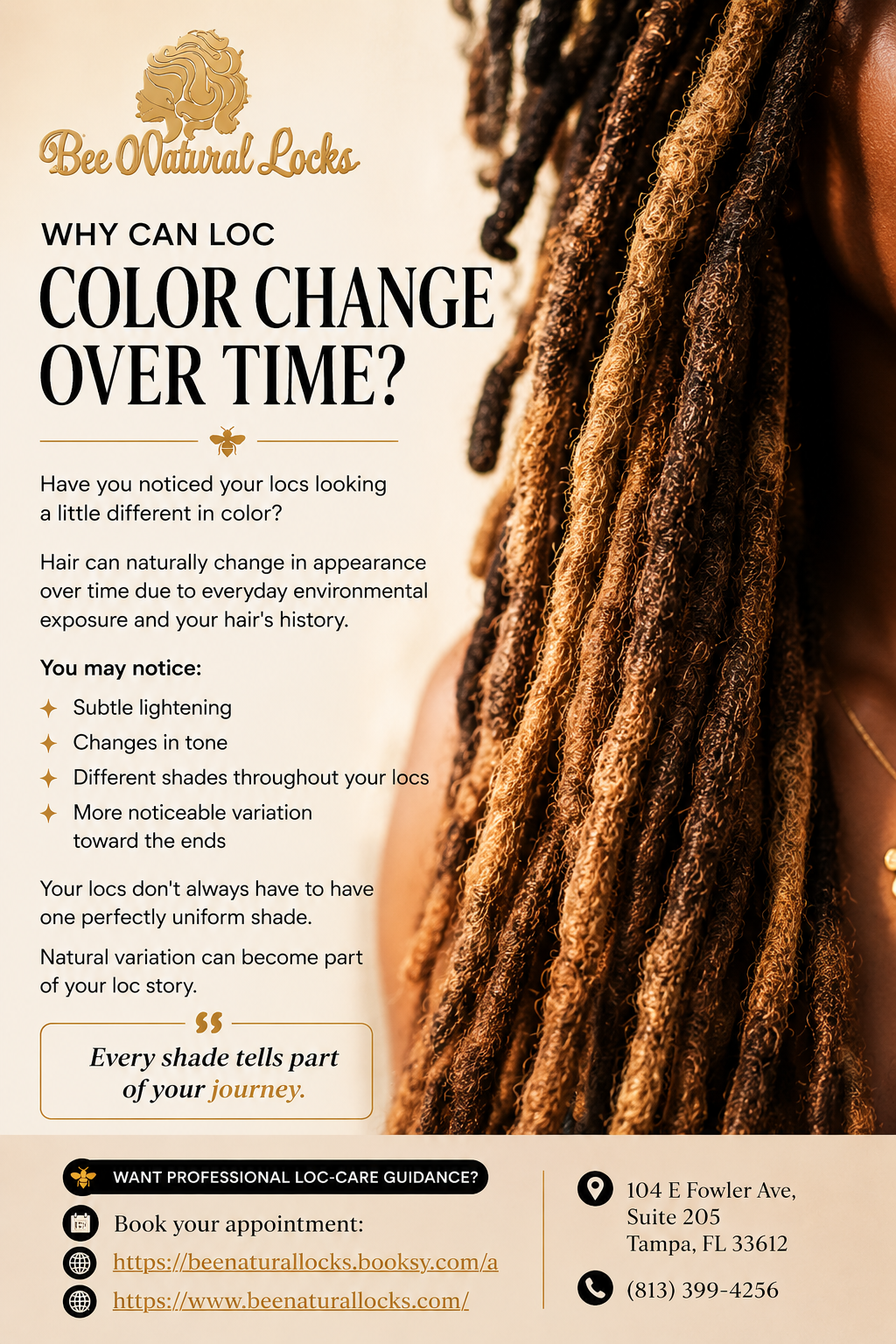 Why Can Loc Color Change Over Time?