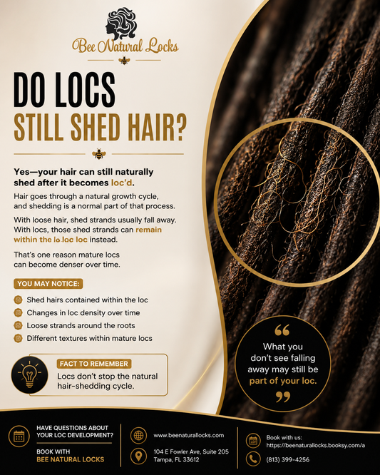 Do Locs Still Shed Hair? Understanding Shedding in Locs