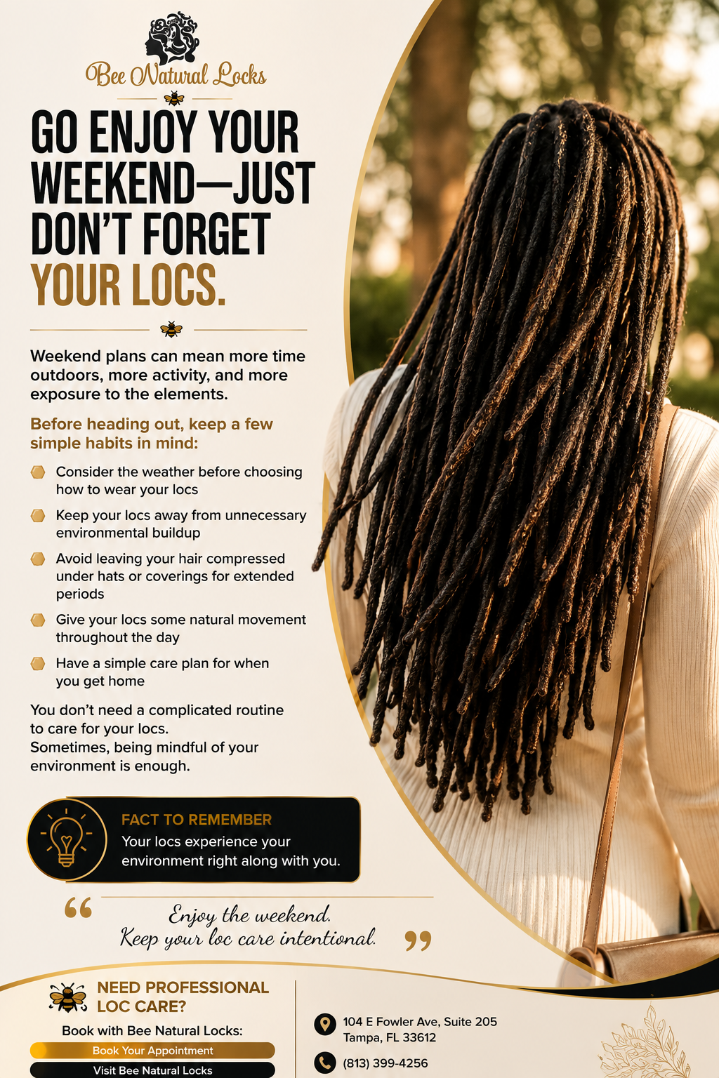 Weekend Loc Care: Simple Tips for Keeping Your Locs in Mind
