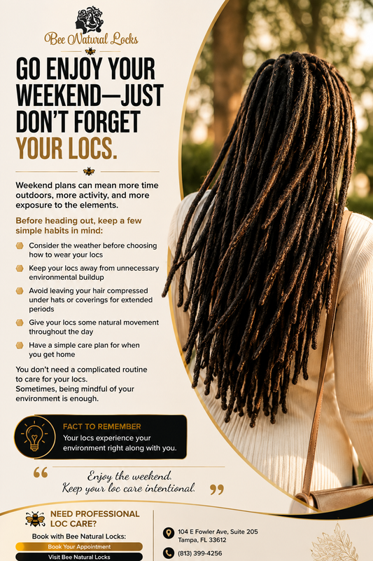 Weekend Loc Care: Simple Tips for Keeping Your Locs in Mind
