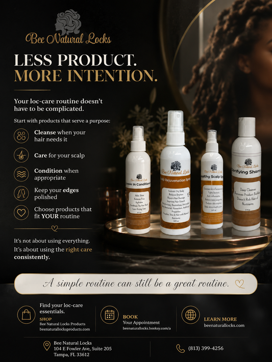 Your Loc Care Routine Doesn't Need 10 Products: Why Simplicity Wins Every Time
