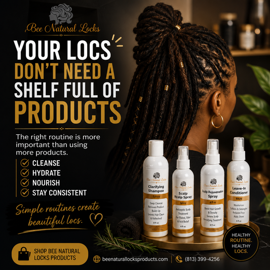 Your Locs Don't Need a Shelf Full of Products