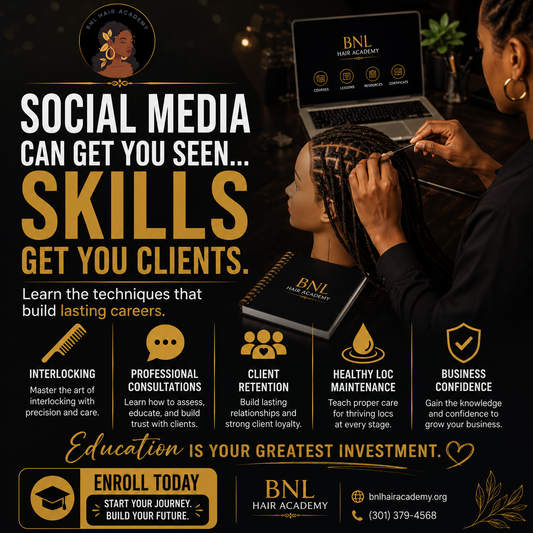 Social Media Can Get You Seen. Skills Get You Clients.