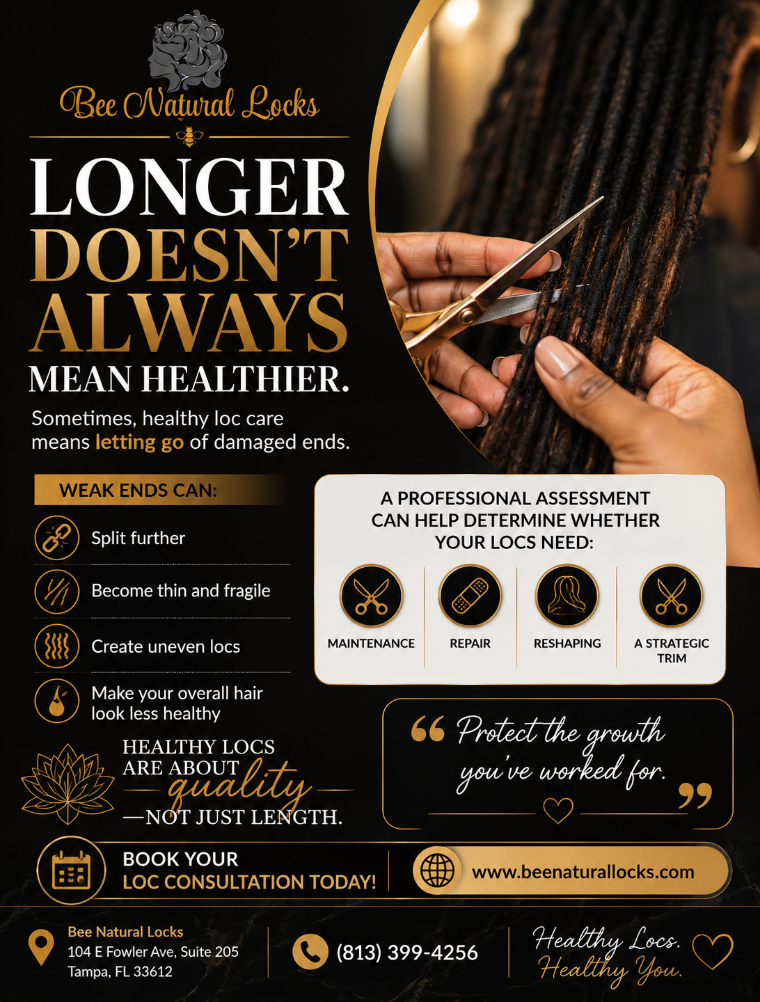 Why Healthy Loc Care Is About More Than Length