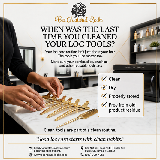 Why Cleaning Your Loc Tools Is Just as Important as Cleaning Your Locs