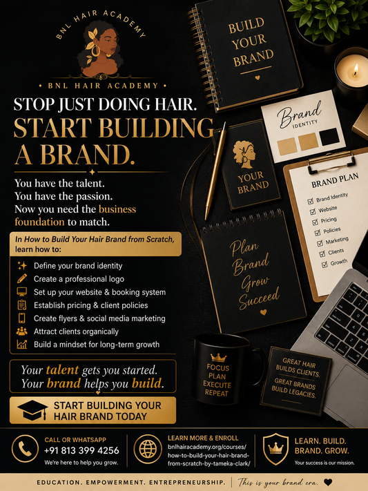Stop Just Doing Hair. Start Building a Brand.
