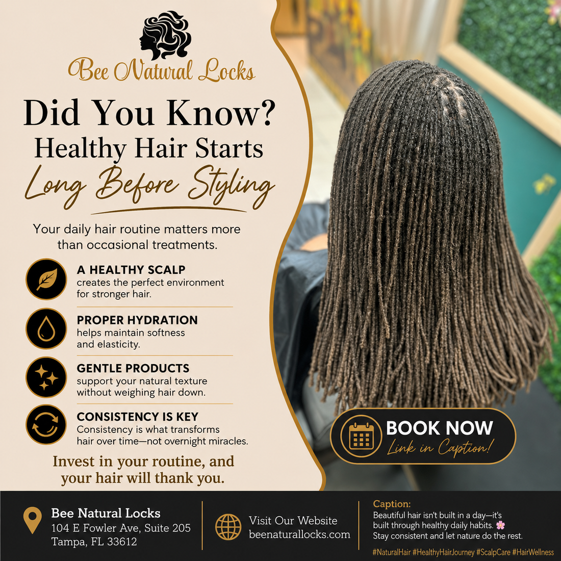 Did You Know? Healthy Hair Starts Long Before Styling