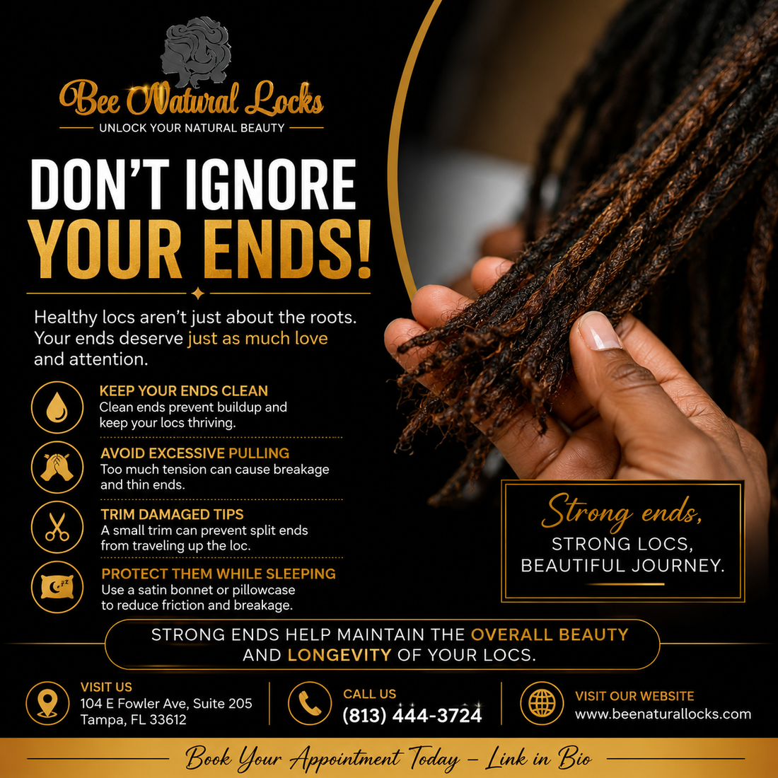Don't Ignore Your Ends: Why Healthy Loc Ends Matter More Than You Think