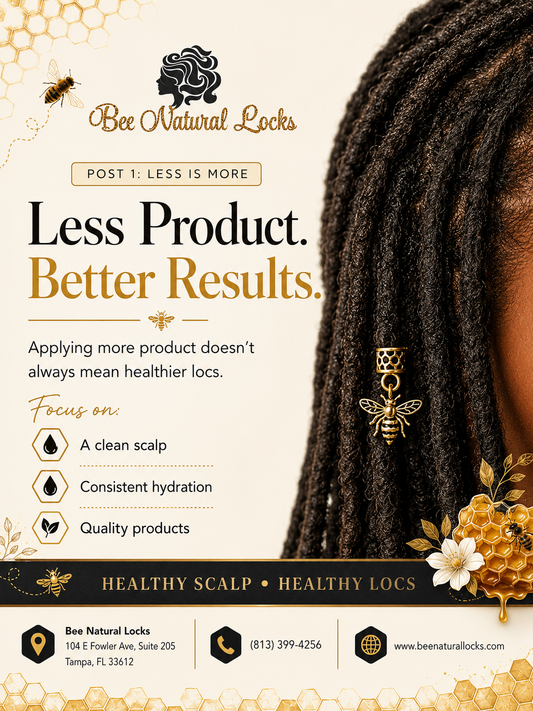 Less Is More: The Secret to Healthier Locs