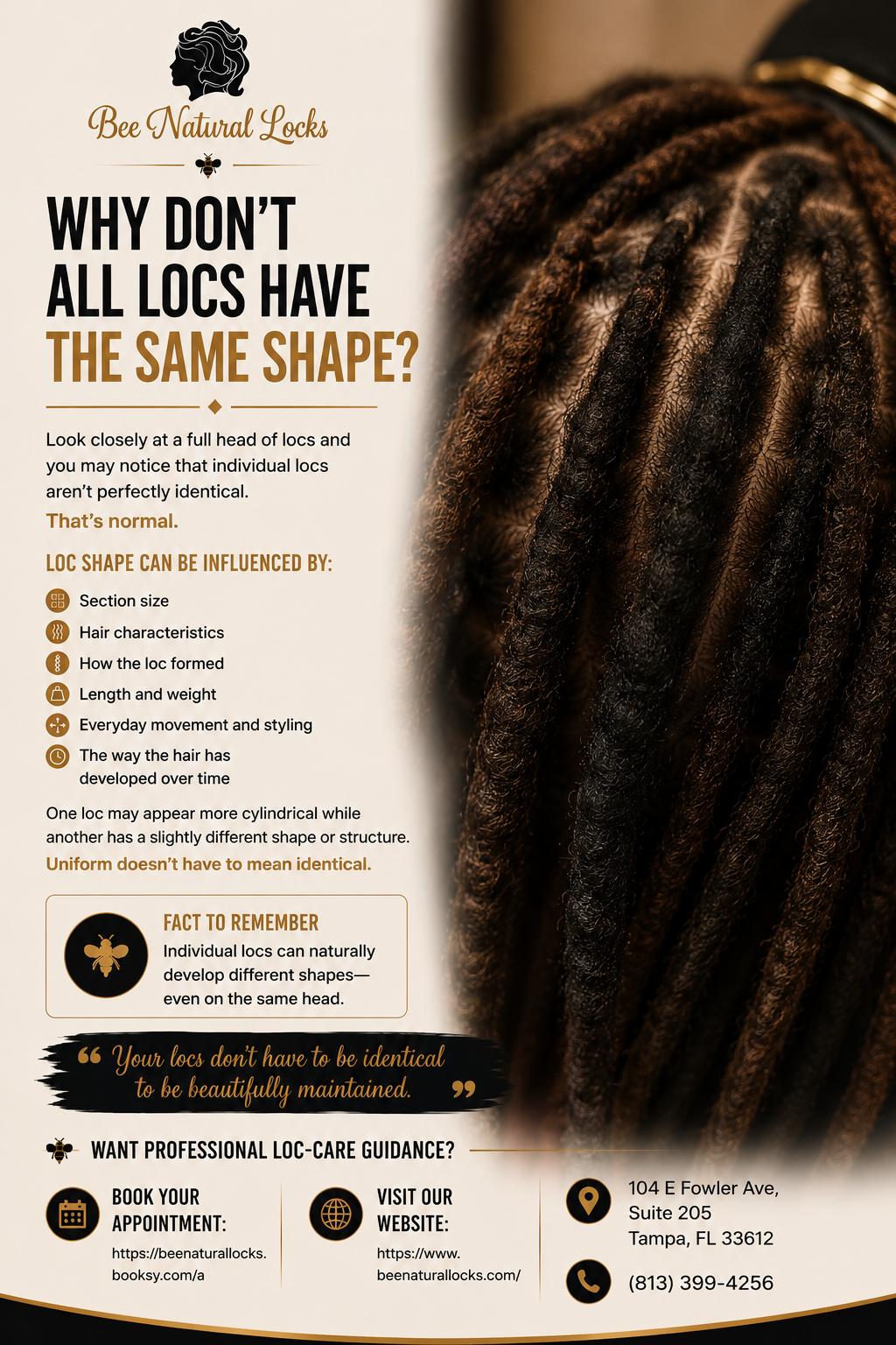 Why Don't All Locs Have the Same Shape?