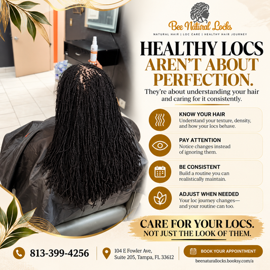 Healthy Locs Aren’t About Perfection — They’re About Consistent Care