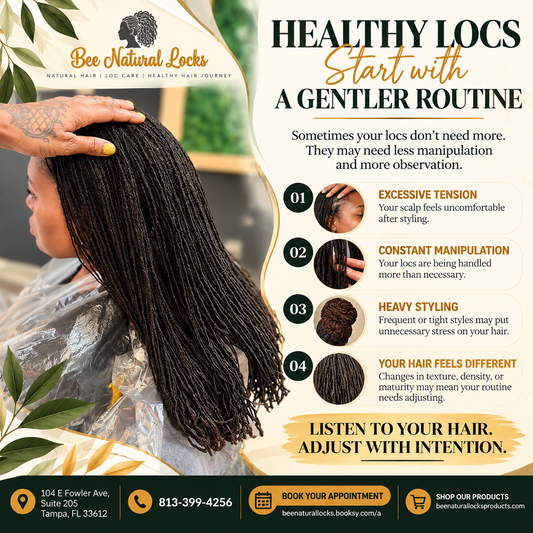 Healthy Locs Start With a Gentler Routine
