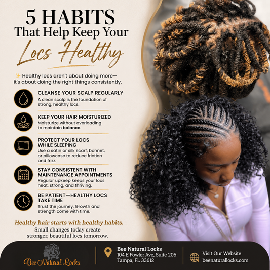 5 Habits That Help Keep Your Locs Healthy