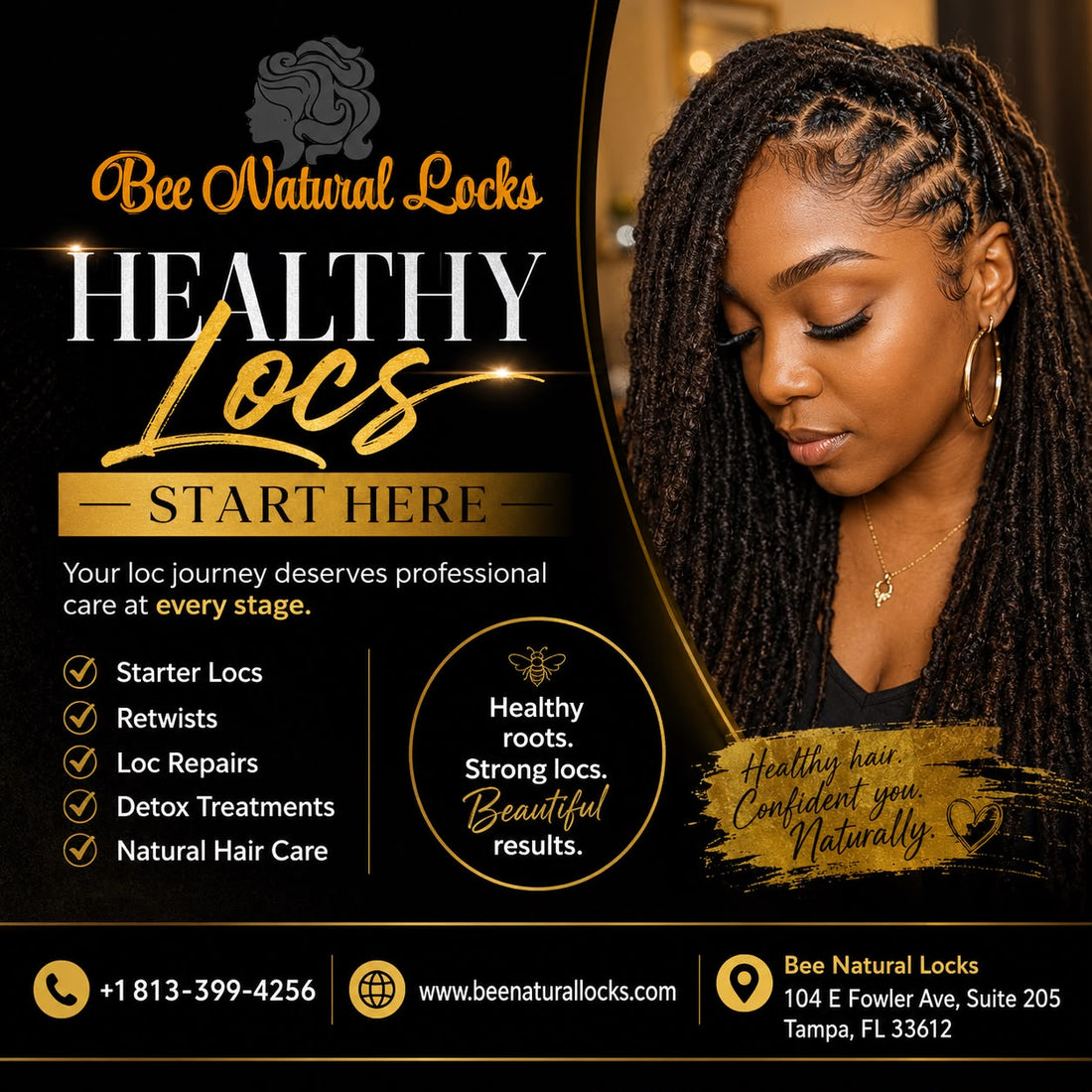 Healthy Locs Start with Professional Care