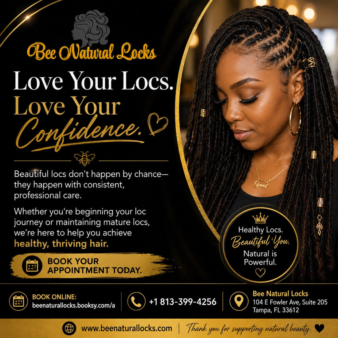 Love Your Locs. Love Your Confidence.