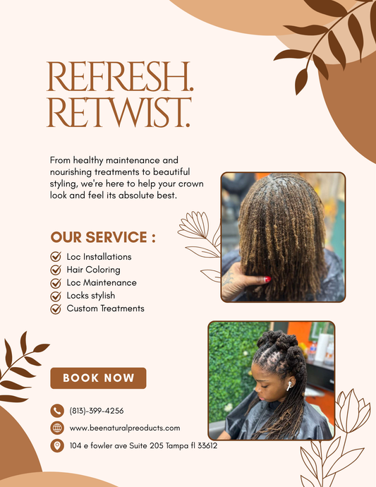Refresh, Retwist, Rejuvenate with Bee Natural Locks