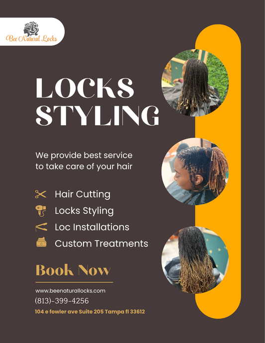Locks Styling – Book Now ✨