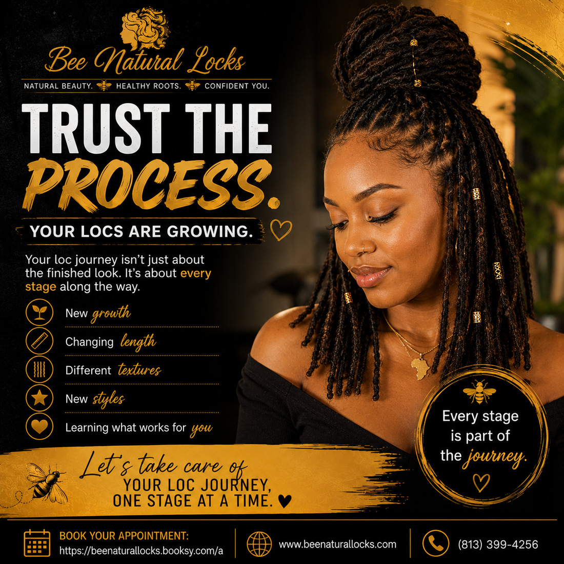 Trust the Process — Every Stage of Your Loc Journey Matters