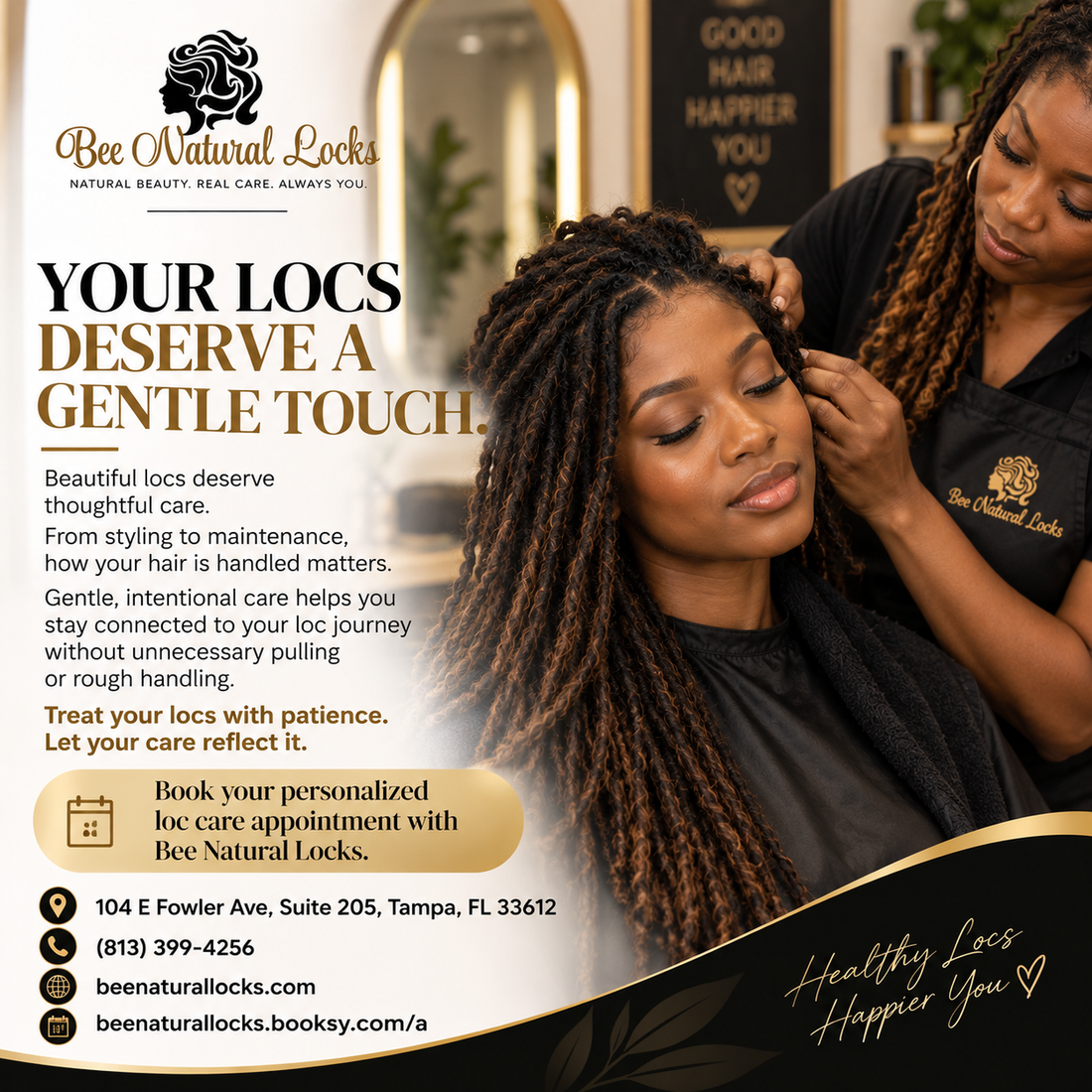 Your Locs Deserve a Gentle Touch