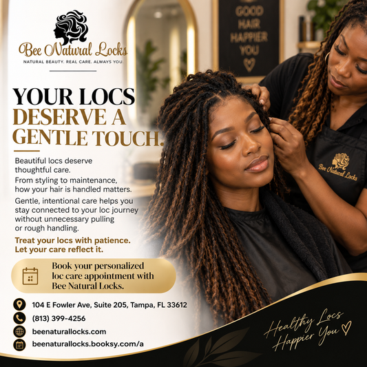 Your Locs Deserve a Gentle Touch
