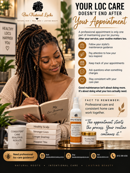 Your Loc Care Doesn’t End After Your Appointment