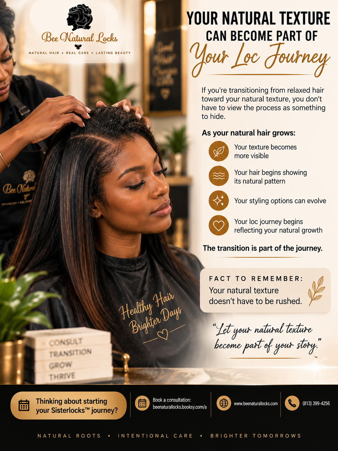 Your Natural Texture Can Become Part of Your Loc Journey