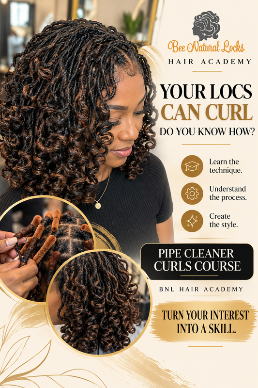 Pipe Cleaner Curls on Locs: Learn the Technique Behind the Style