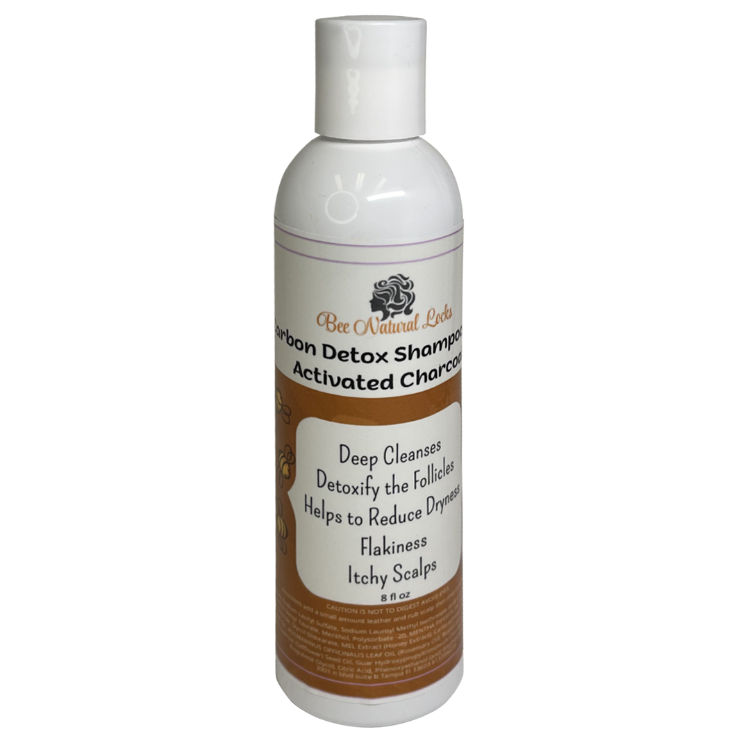 Carbon detox shampoo with active charcoal