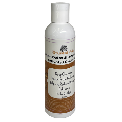 Carbon detox shampoo with active charcoal